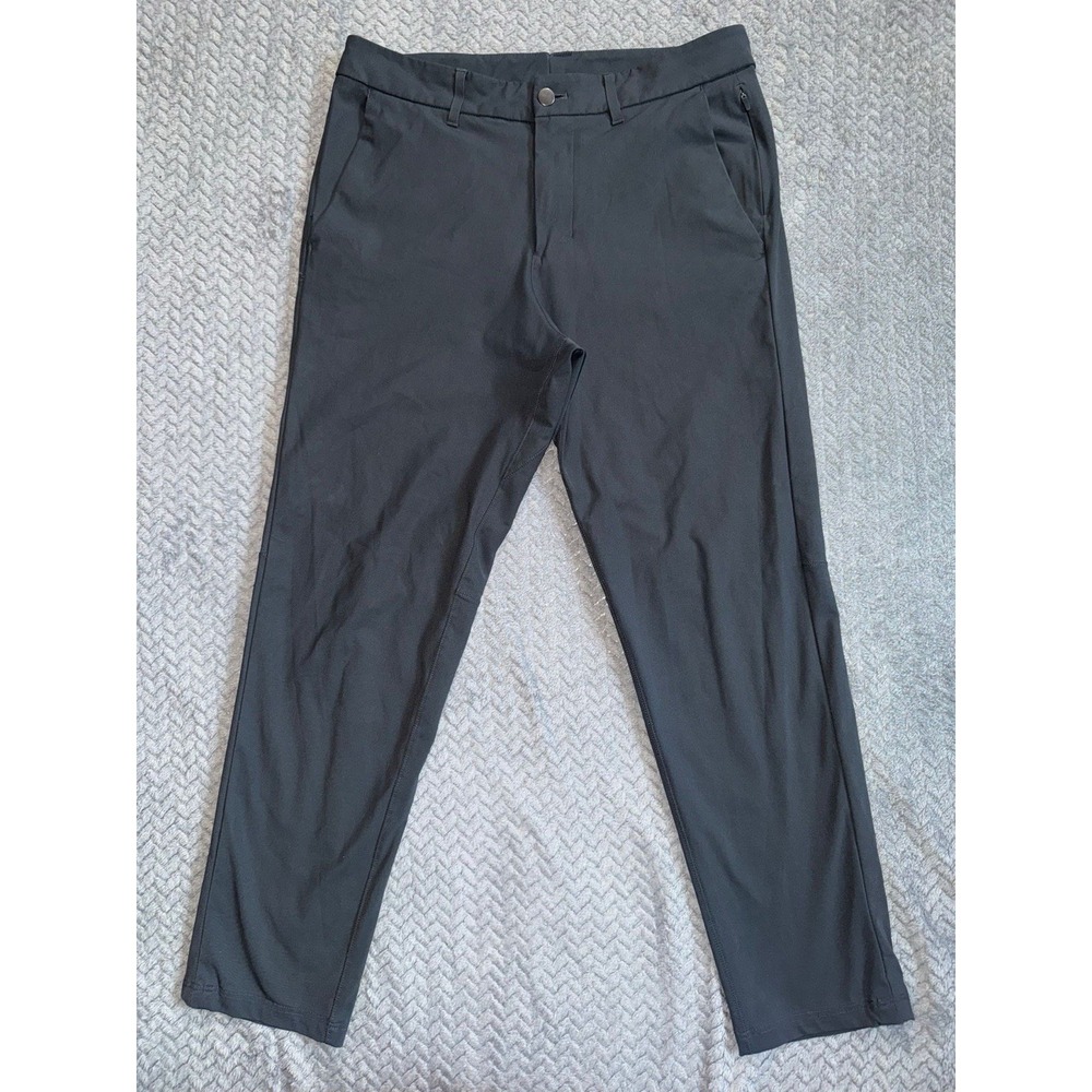 Lululemon Mens ABC Golf Pants Lightweight Stretch Performance Black‎ Size 32